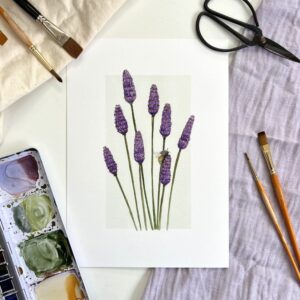 Lavender Bunch - Floral Print