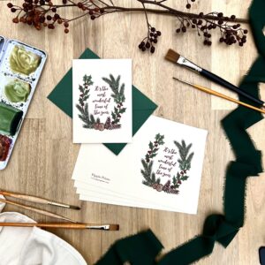 It’s the Most Wonderful Time of the Year Pack of 5 Christmas Cards