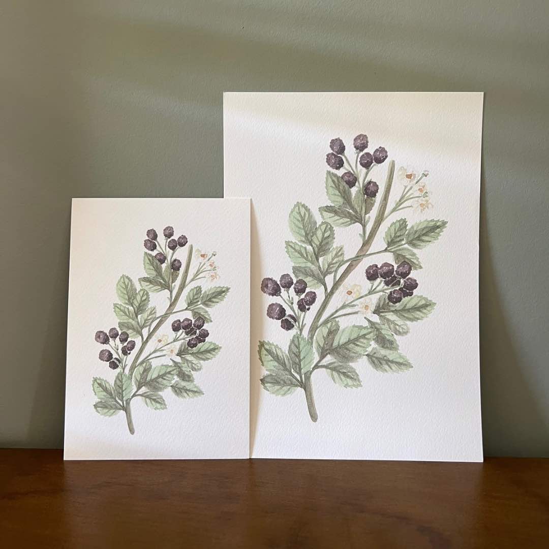 "Brambles" Autumn Print - Image 3