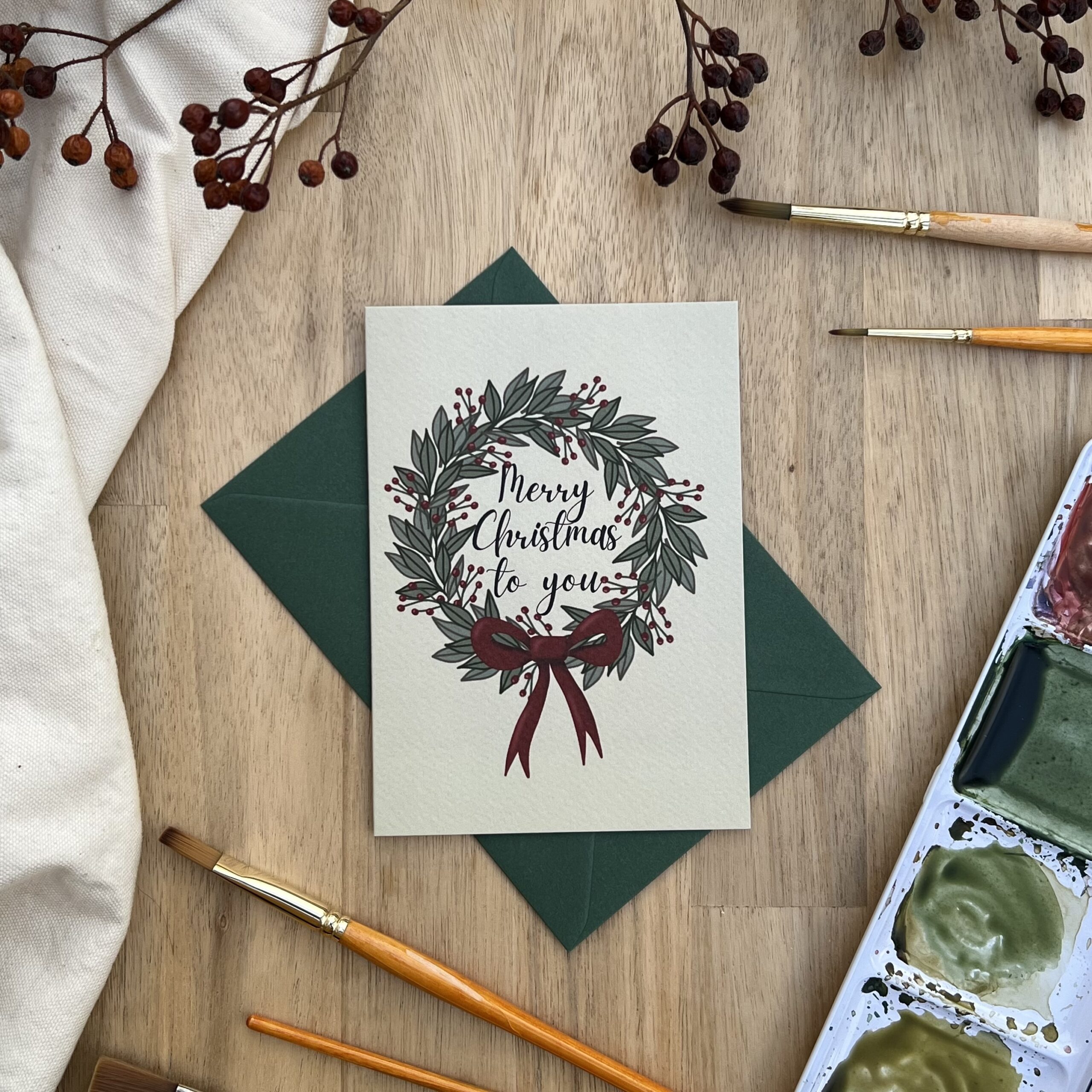 Merry Christmas to You Christmas Card