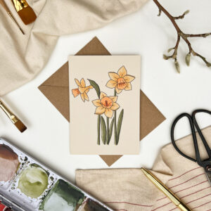 Daffodil Greeting Card