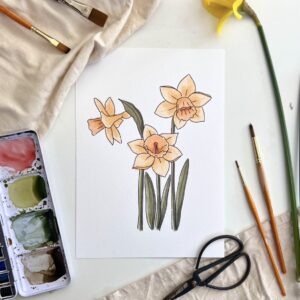 Daffodils Art Print