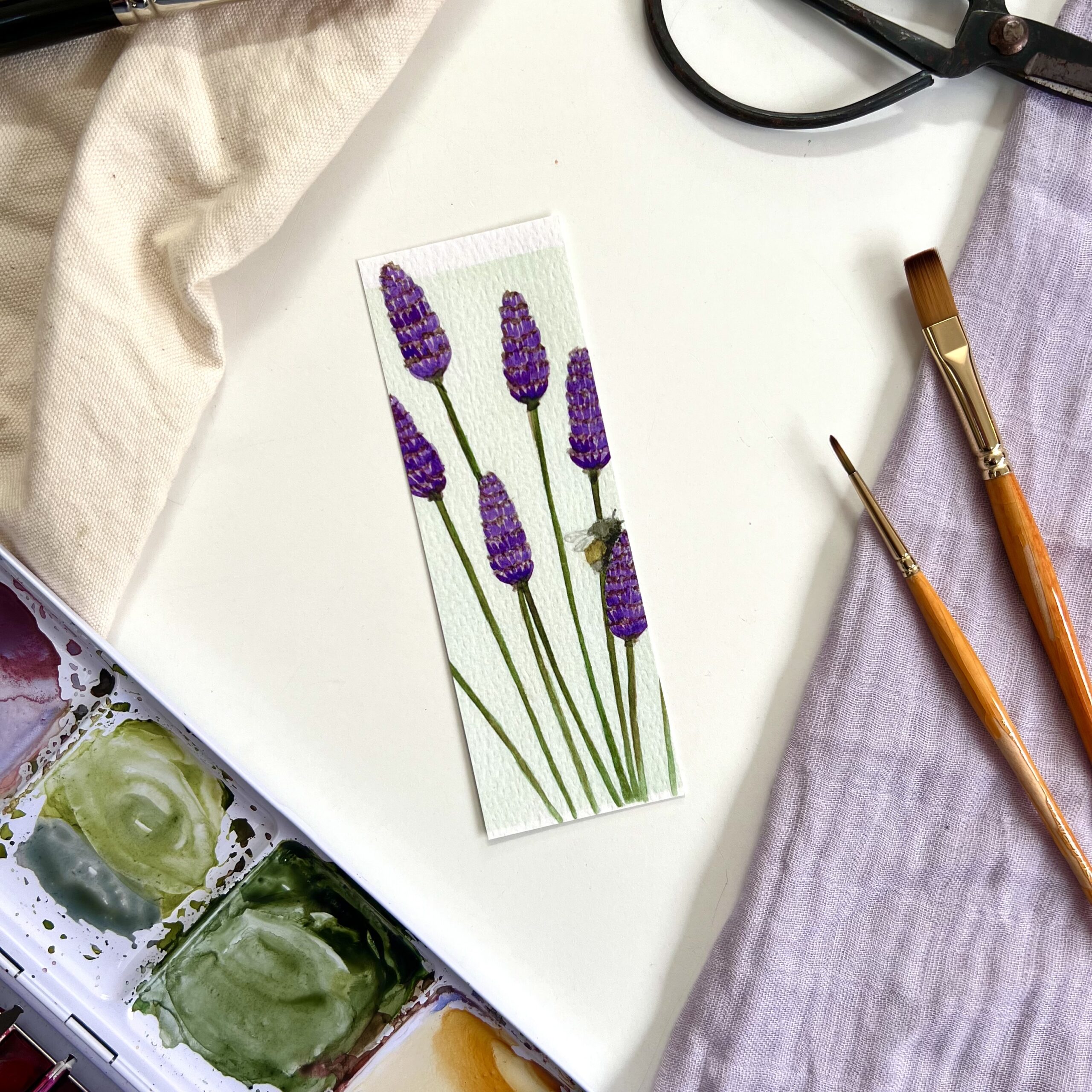 Lavender Bookmark