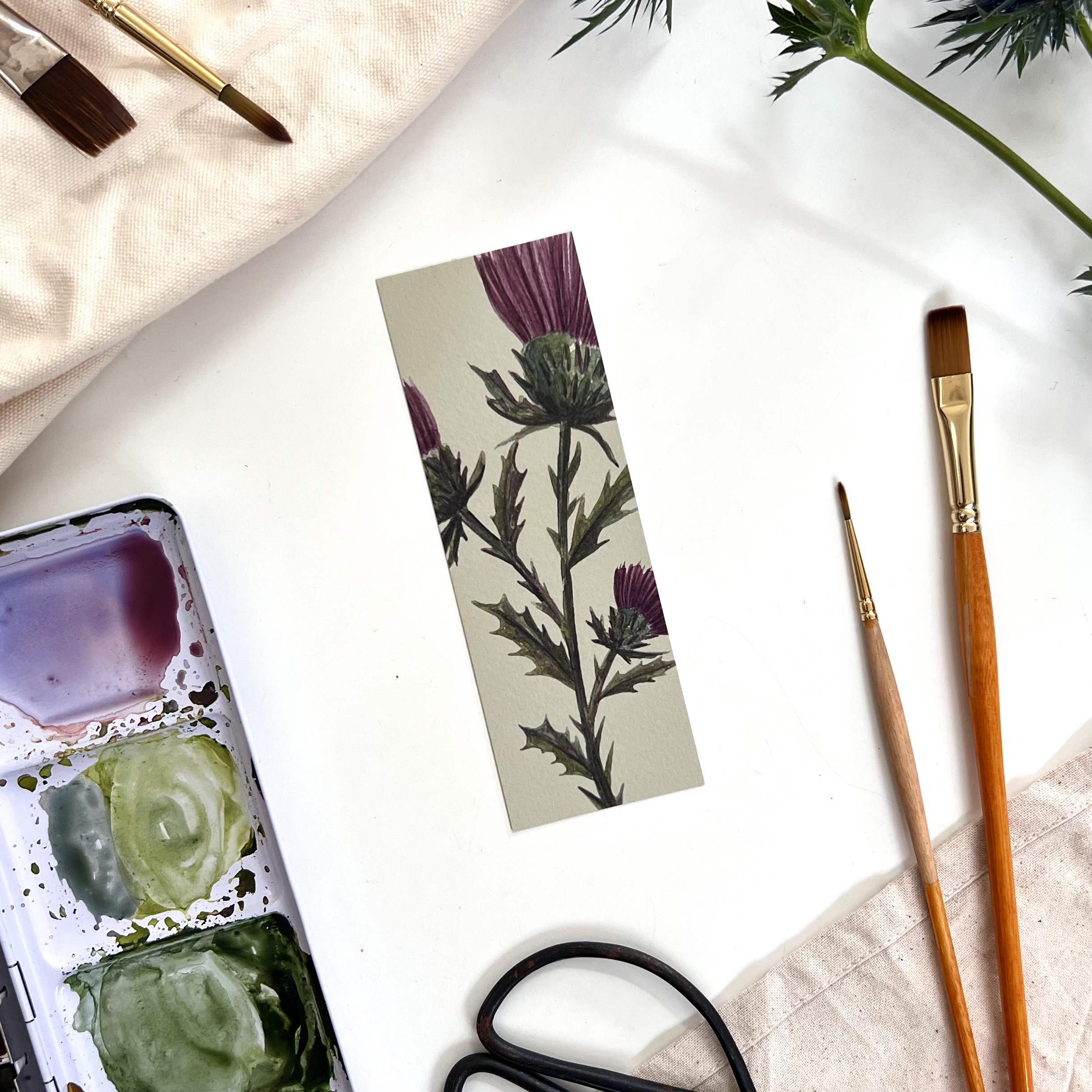 Thistle Bookmark