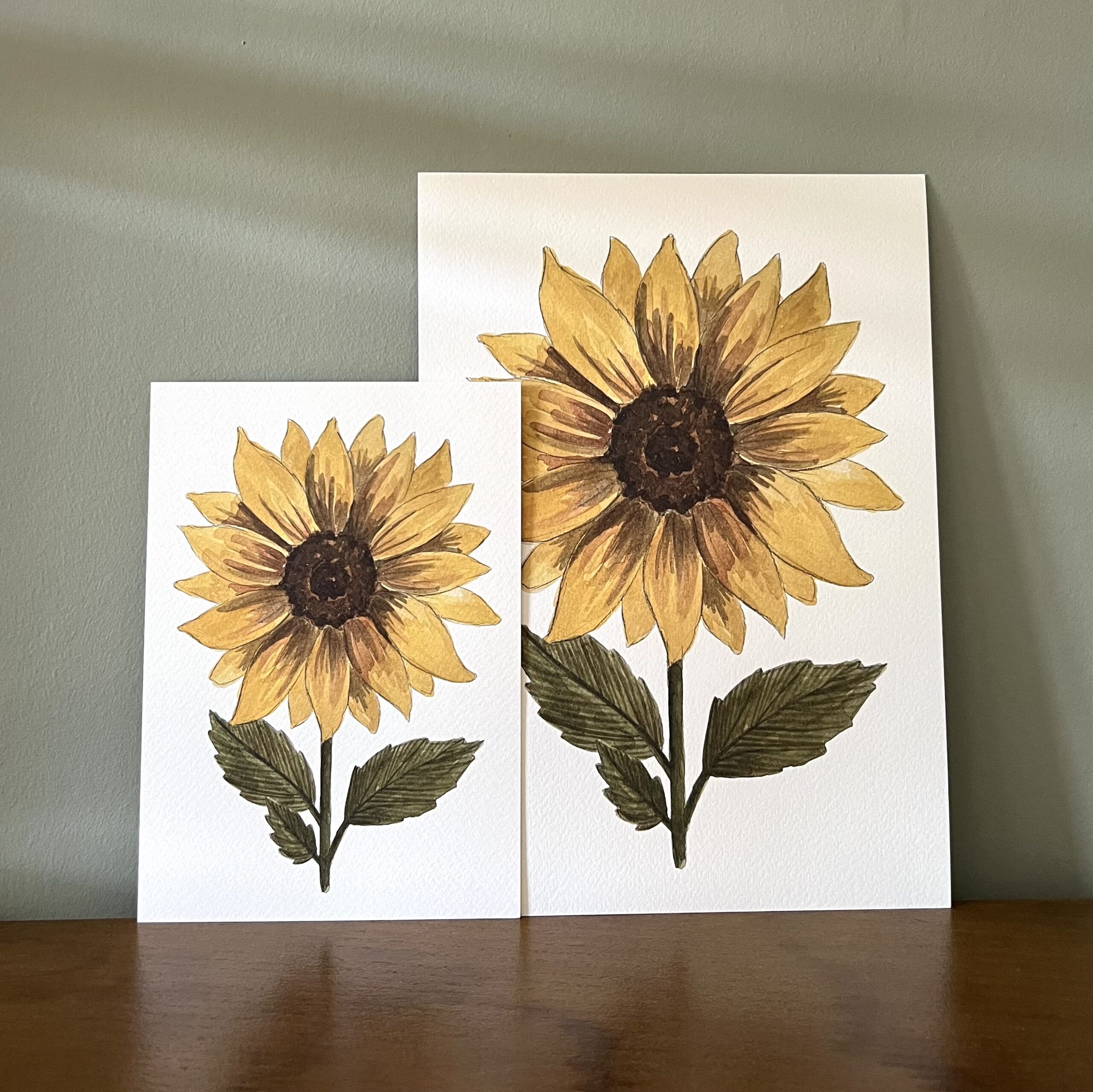 Sunflower Art Print - Image 3