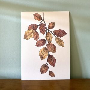 Autumn Leaves Art Print