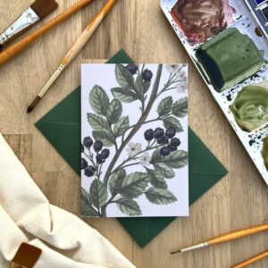 Brambles Greeting Card