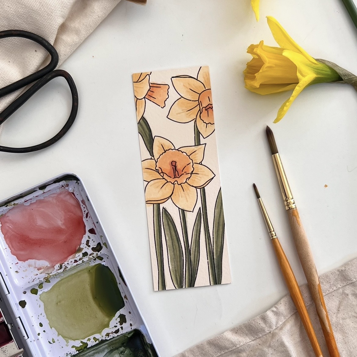 Daffodil Bookmark