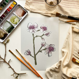 Magnolia Art Print