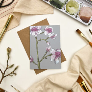 Magnolia Greeting Card