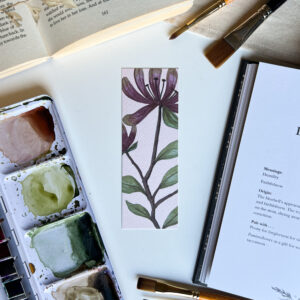 Honeysuckle Bookmark